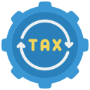 configuración de impuestos de varios países
